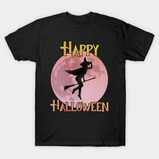 Happy Halloween - The Flying Witch T-Shirt